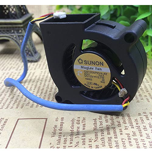 Original GB1205PKV4-AY DC12V 0.7W 3Line Alarm Signal for Projector cooling fan