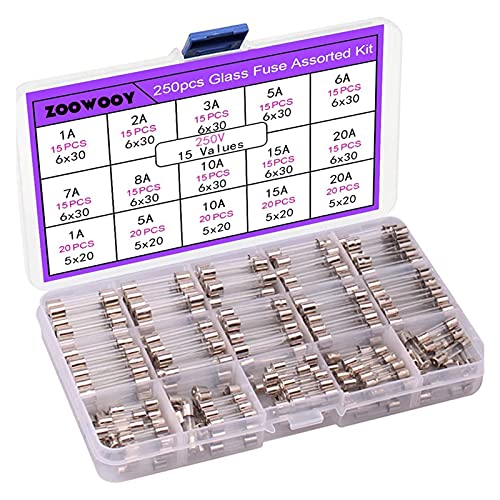 Kit fusibles verre pour réparer les cartes électroniques et variateurs de lumière