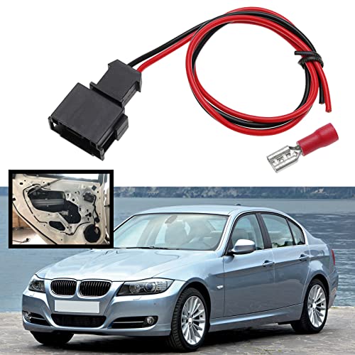 OTOTEC 2Pcs Front Car Speaker Wire Replacement Compatible with BMW 3 Series E46 1998-2006 Car Audio Speaker Cord Harness Excellent Adapter 40cm/15.7" - Image 3