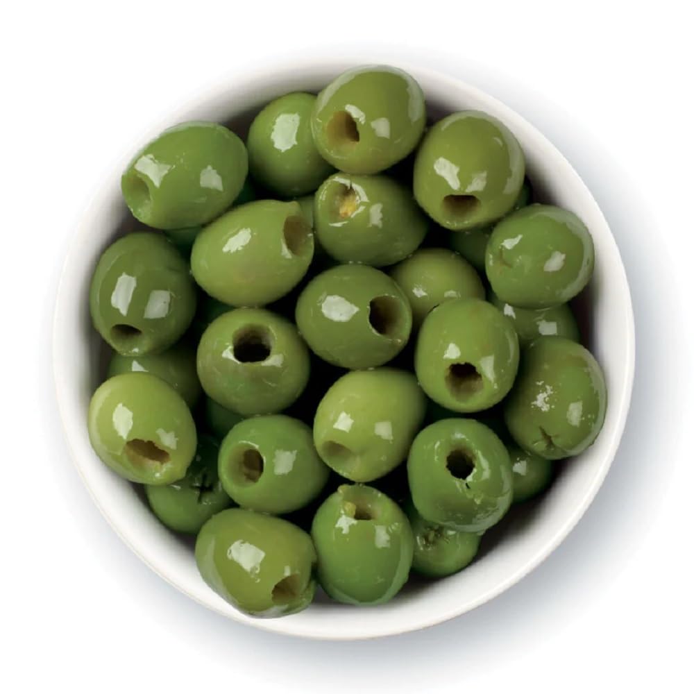 Sogno Toscano Sicilian Castelvetrano Green Olives Pitted - Can - 2.5 kg/5.5lbs - Net Weight 3lbs (5.5lbs/3lbs Net Weight, 1)