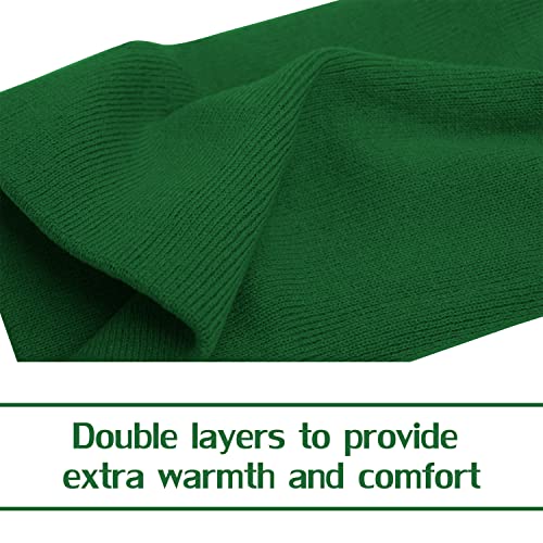 DOOVID Toddler Beanie Kids Warm Knit Beanie Hat Baby Boys Girls Knit Caps Classic Autumn Winter Hats4