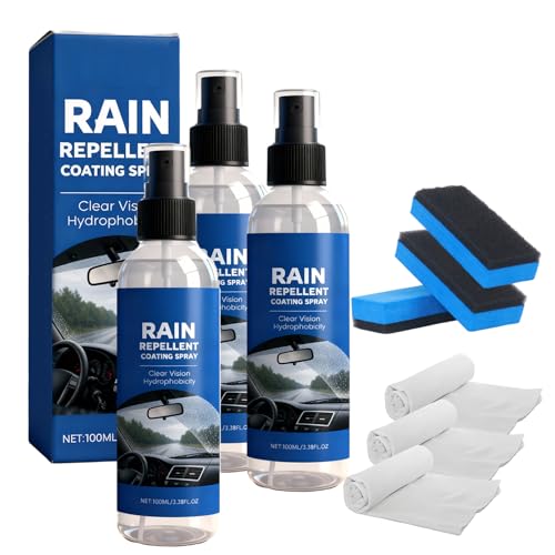 Spray Protector Hidrofóbico para Parabrisas de Coche
