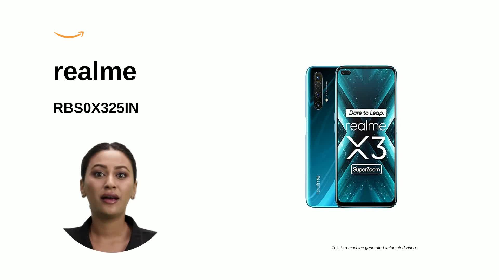 Refurbished) Realme X3 SuperZoom (Glacier Blue, 256GB) (8 GB