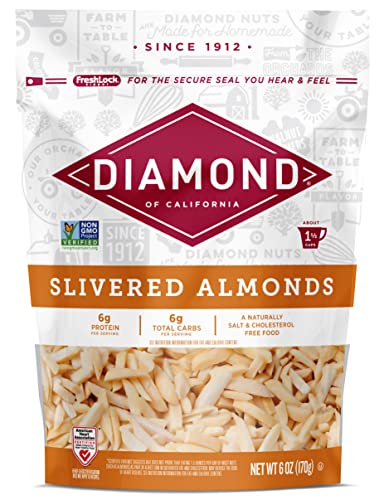 Diamond of California Slivered Almonds, 6 oz