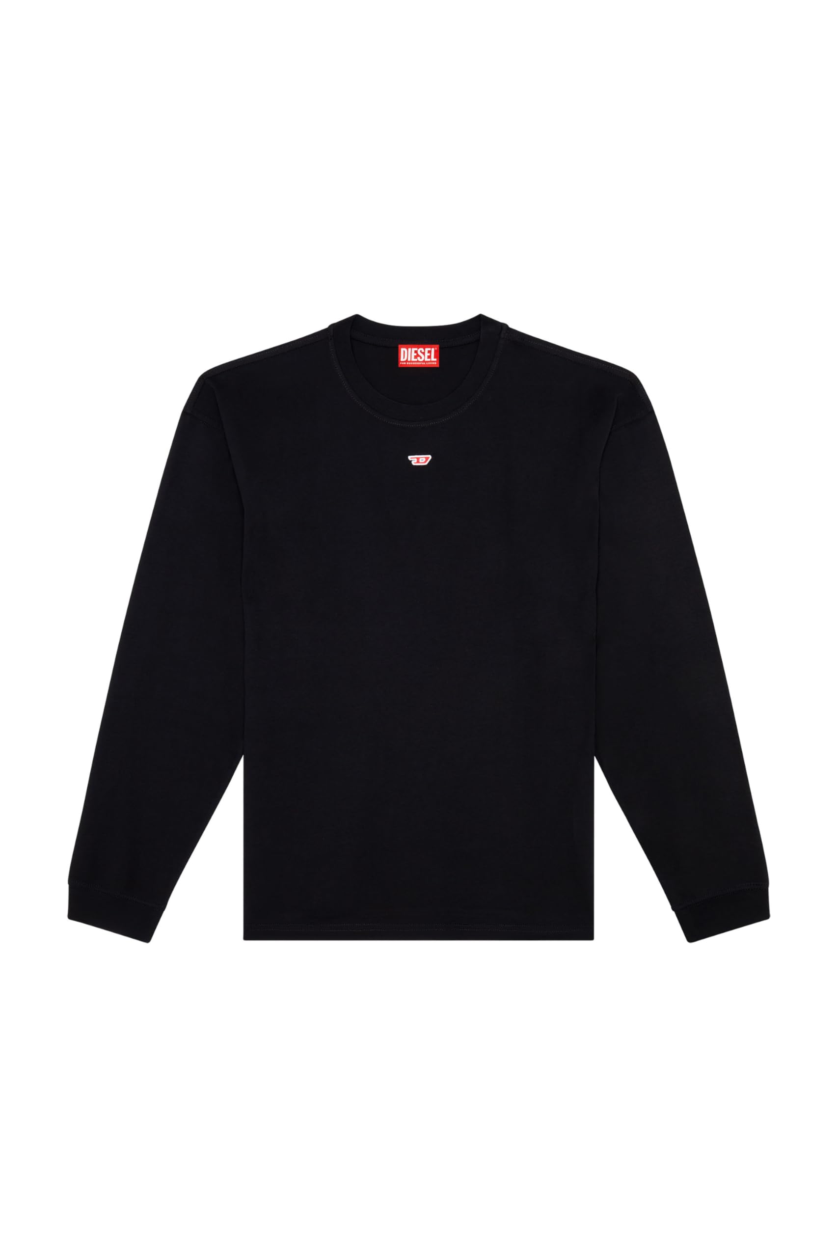 Diesel_T-BOXT-LS-D Maglietta_Shirt_Black_L