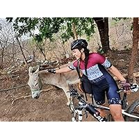 Body Ciclismo Donna Team Triathlon - Manica Corta, Traspirante, Per Estate E Gare