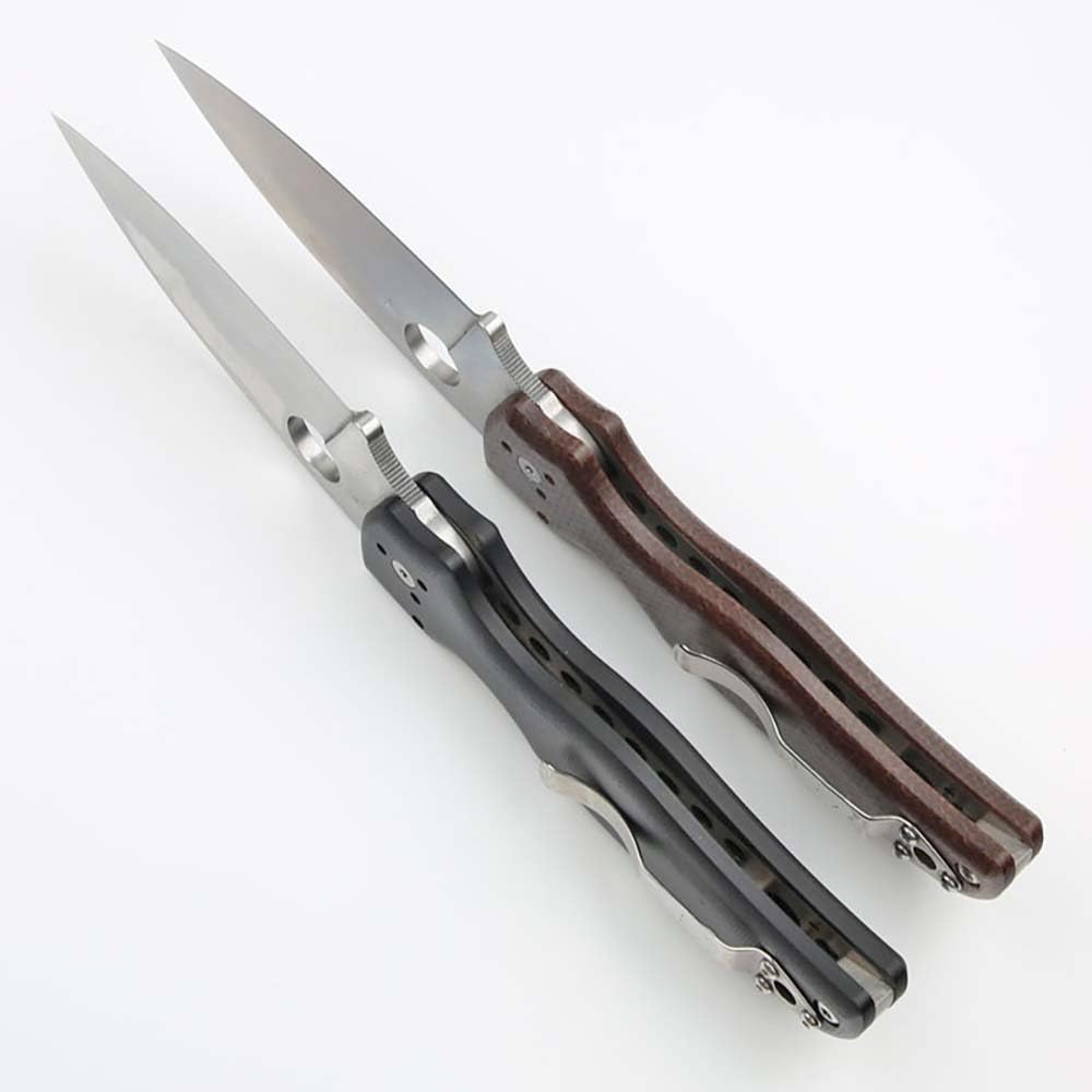 Outdoor Messer Survival Tragbar Taschenmesser Aus Edelstahl S30V, Leicht Schwarz G10 klappmesser, Handliches Handwerkzeuge, Camper Jagdmesser taktische messer, Praktisch Messer EDC mit Taschenclip