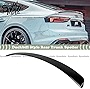Syon Auto FITS 2017-2022 AUDI A5 S5 SPORTBACK 4DR GLOSSY BLACK DUCKBILL REAR TRUNK SPOILER