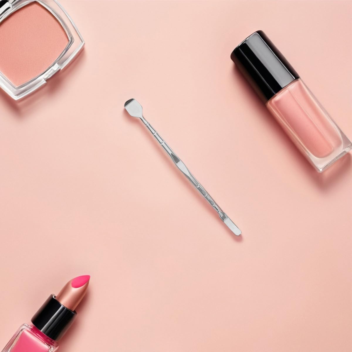 3pcs Stainless Steel Tool Dual-end Pore Extractor Spatula for Facial Cleansing Nose Skin Treatment Kit