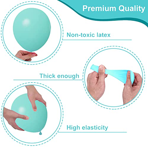 Image of Party Propz Mermaid Theme Birthday Decorations - 72 PCS Birthday Decoration Kit for Girls with Mermaid Balloons, Foil Happy Birthday Banner, Confetti Balloons & Mermaids Tail Cutout