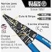 Klein Tools 1010 Multi Tool Long Nose Wire Cutter, Made in USA, Wire Crimper, Stripper and Bolt Cutter Multi-Purpose Electrician Tool, 8-Inch Long