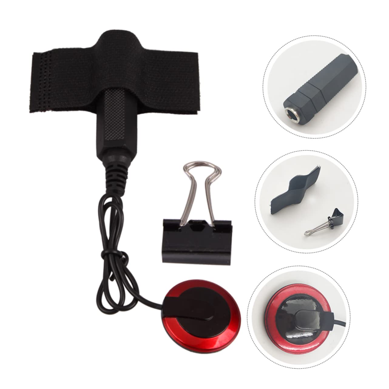 HEMOTON Portable Guitar Pickup for Violin Ukulele Piezo Instrument Transducer Cable