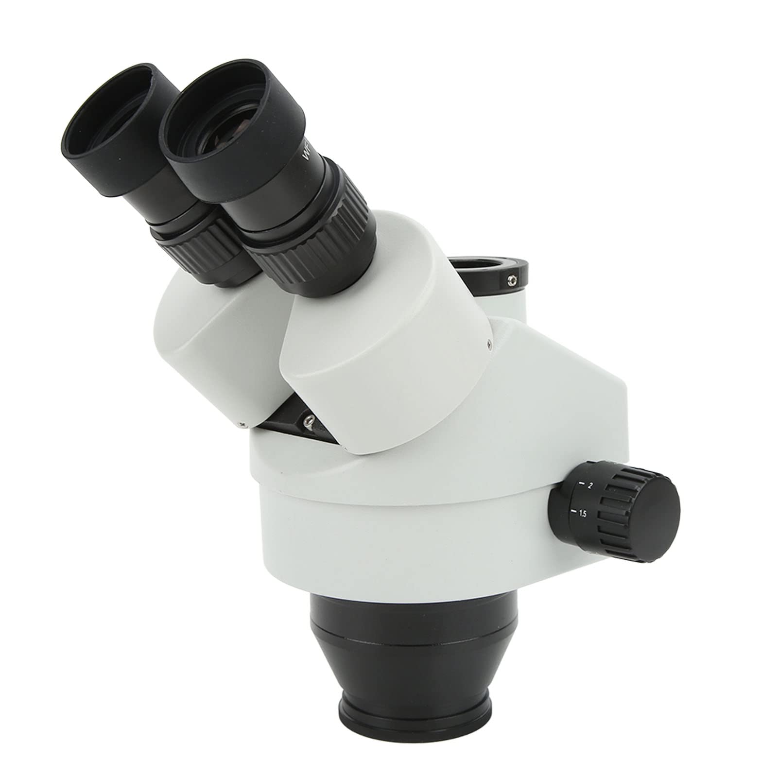 XHTLLO Zoom Trinocular Microscope, 3.5X 90X Magnification Zoom Objective with 0.5X 2X Object Lens Eyepieces Kit