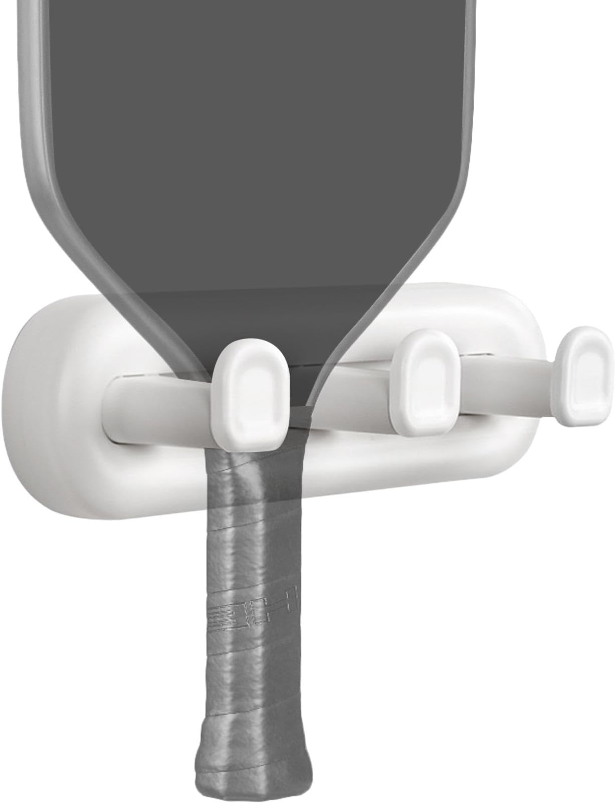 Tennis Racket Holder | Extensible Hangable Table Tennis Paddle Holder - Versatile Storage Hanger, Adhesive Utility Hooks Sports Organizer for Pickleball Paddles, Badminton Racket