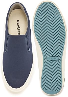 SEAVEES Mens Hawthorne Slip Fashion Sneaker, True Navy, 10 US | Image 2