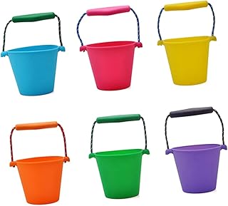 INOOMP Collapsible Beach Toys Toy Bucket Portable Water Bucket Beach Buckets for Kids Bucket for Cleaning Beach Toys for Kids 3-10 Folding Bucket Multifunction Fishing Bucket Child