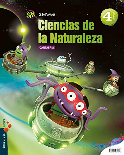 Portada de Ciencias de la naturaleza 4º Primaria
