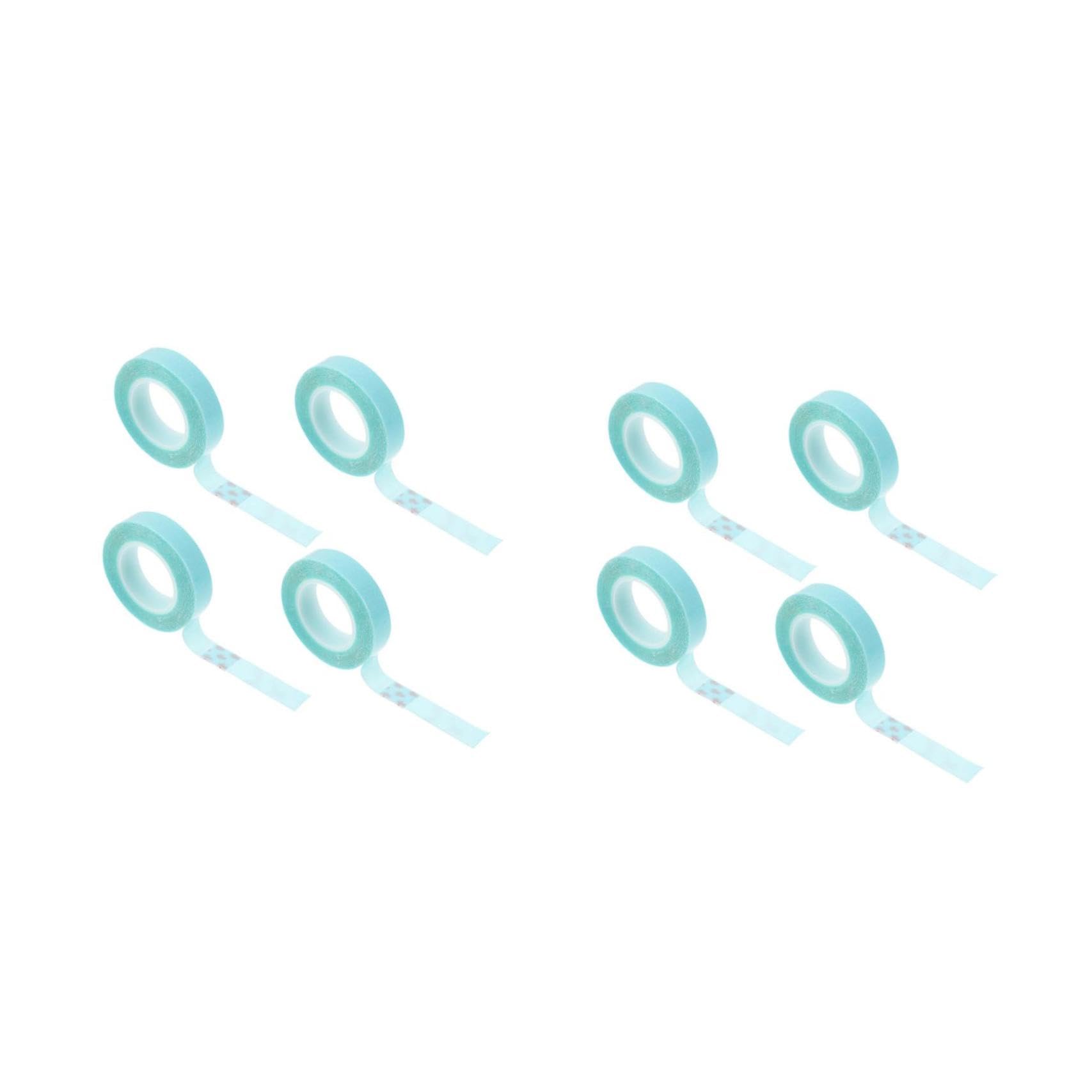 Didiseaon 8 Rollos peluca cinta de doble cara pegatinas impermeables cabello cinta para peluca cinta de peluca resistente al agua encaje frontal cinta de lados anillo de pelo pegamento