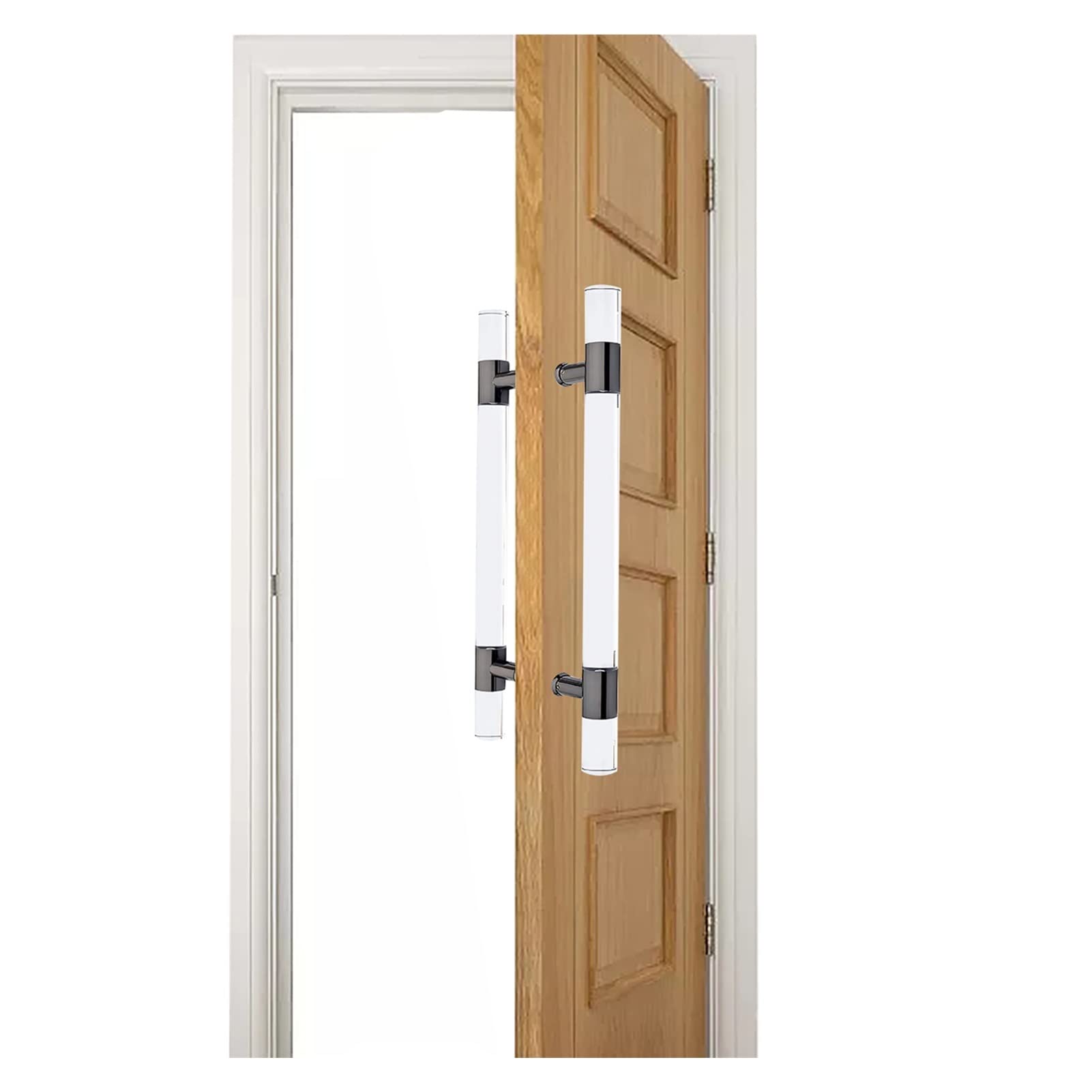 Poignée de porte en cristal acrylique : finis les accès lourds sur vos portes en bois