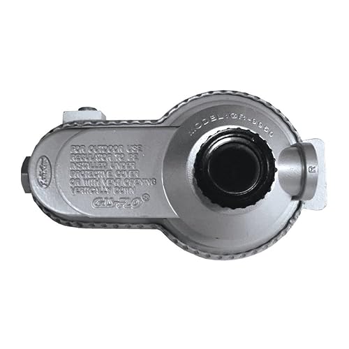 Gas-FLO GR-9950 Regulador de gas de baja presiĂłn de 2 etapas, tubo de 14 x 38 pulgadas, capacidad de 225000 Btuh Gas-FLO GR-9950 Regulador de gas de baja presiĂłn de 2 etapas, tubo de 14 x 38 pulgadas, capacidad de 225000 Btuh