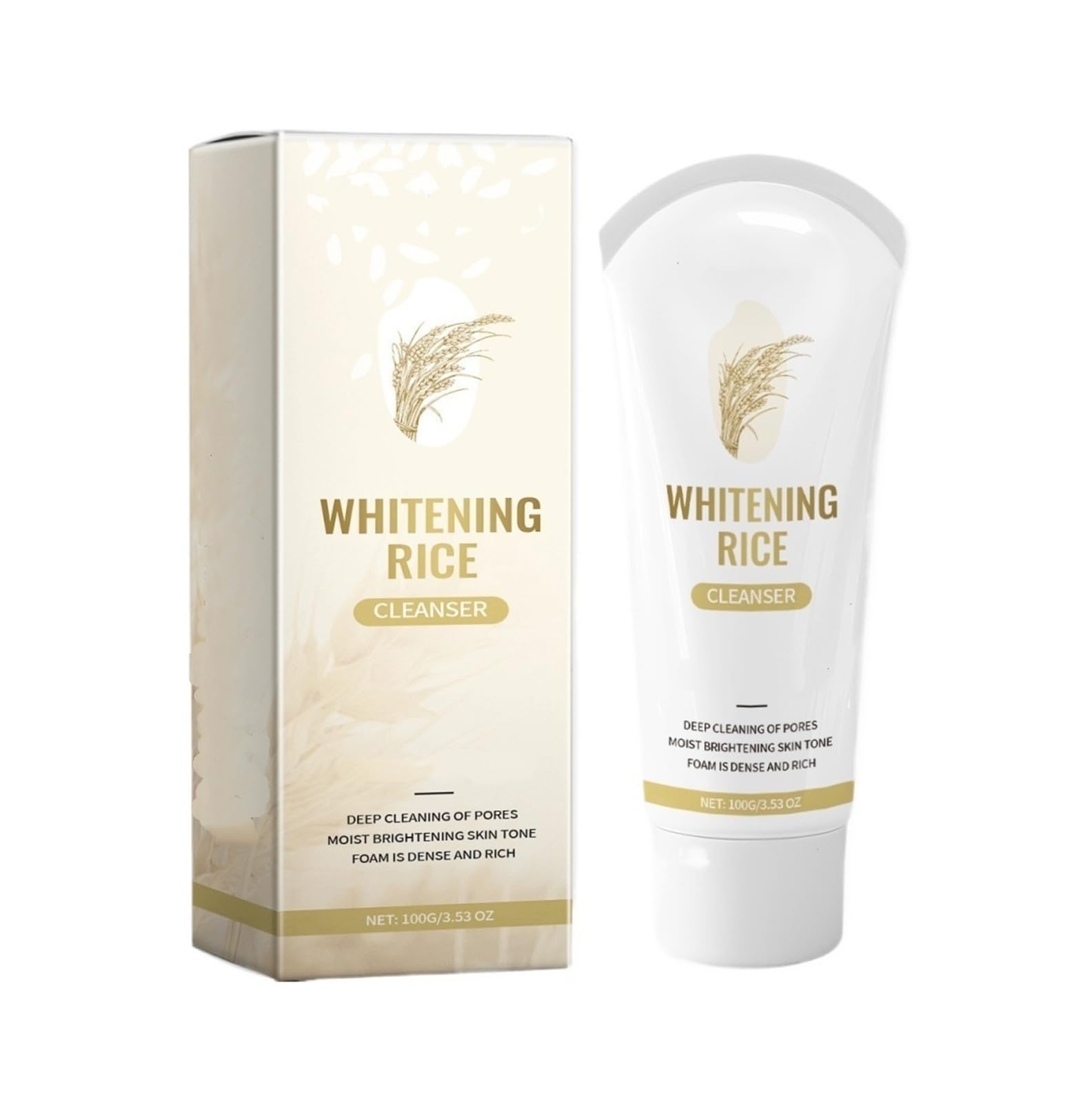 Jabón facial limpiador de poros 100 g, cuidado de limpieza profunda, suave e hidratante(2pcs)