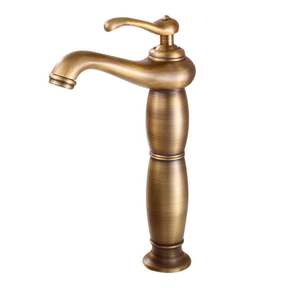 アンティーク 真鍮の蛇口セット ホット＆コール バスルームタップ