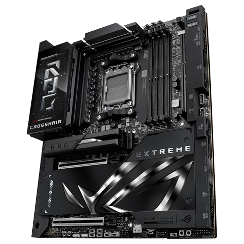 Image of ASUS ROG Crosshair X870E Extreme Gaming Motherboard Socket AMD AM5 | Ryzen 9000, E-ATX, 3X PCIe 5.0, 2X PCIe 4.0, DDR 5 Memory, WiFi 7, AI Overclocking, PCIe Q-Release, Aura Sync