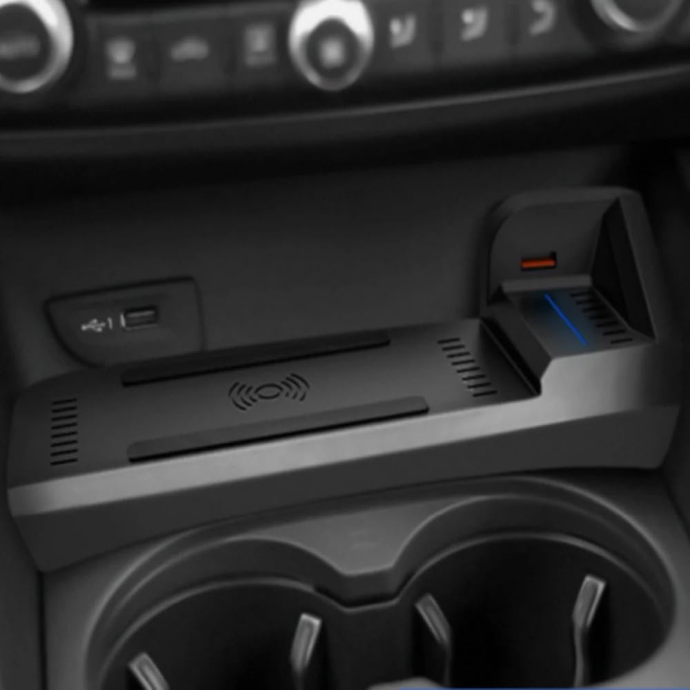 Charge sans fil for voiture 15W, compatible avec A3 8V S3 2014 – 2020, support de téléphone, Charge rapide, Plug And Play, garniture de Console centrale