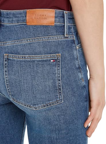 Tommy Hilfiger Damen Jeans Hose Bootcut Fit Mid Rise, Blau (Ana), 27W/28L – Ansicht 3