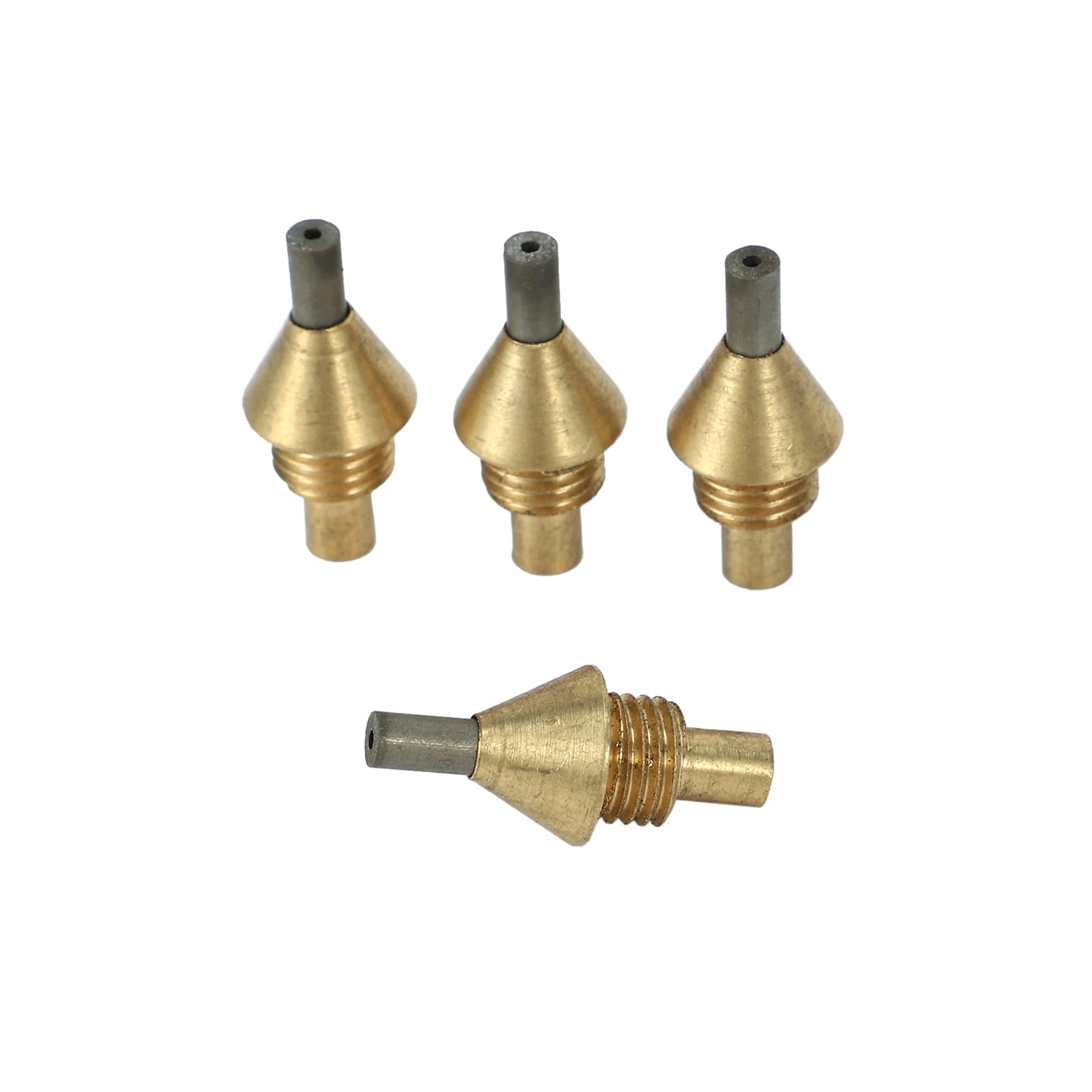 4 StüCke Sand Strahl ZubehöR Airbrush Nib DüSe Messing Sand Strahlen Stift mit ZubehöR