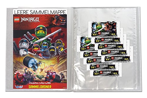 Preisvergleich Produktbild LEGO Ninjago - Serie 3 - Leere Sammelmappe + 10 Booster - Deutsch