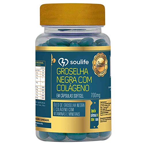 Groselha Negra com Colágeno e Vitaminas - Soulife (150)