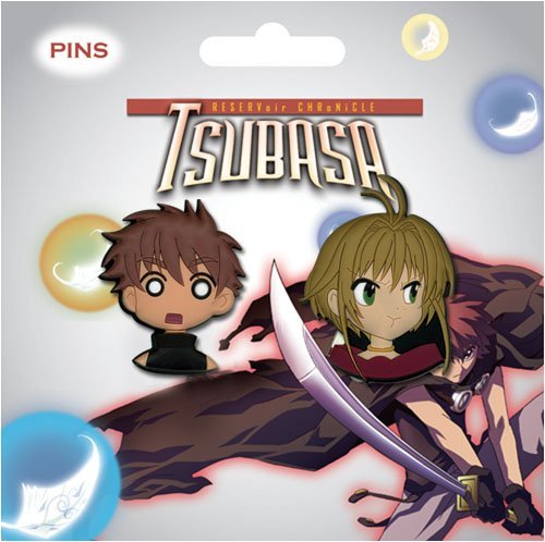 Tsubasa: Sakura & Syaoran Anime Pin Set of 2