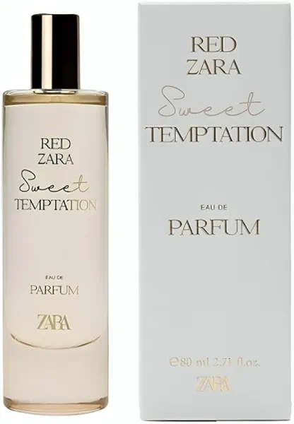 Zara Red Temptation Sweet Perfume for Women EDP Eau De Parfum 80 ML (2.71 FL OZ)
