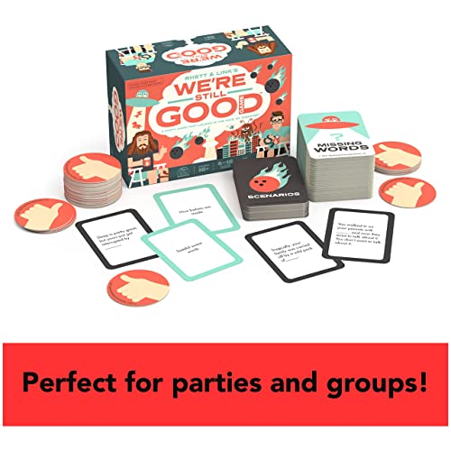 Rhett & Link, We’re Still Good Party Card Game Comedy Youtube Good Mythical Morning Funny Interesting Board Game, For Adults & Teens Ages 16 And Up #TOP6