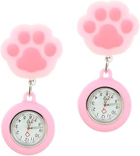 2 Pçs Relógio De Bolso Relógios De Enfermagem Para Enfermeiras Lindo Relógio De Lapela Relógio De Bolso Lapela Pendurado Relógio De Bolso Pingente De Enfermeira Relógio De Clipe