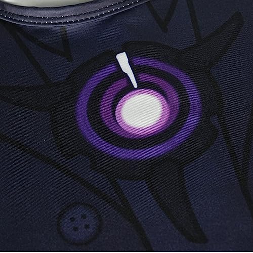 TV Man Costume For Boy Cosplay Jumpsuit Speaker Man Halloween Bodysuit 3d Prnint Patterns with Mask For Game Fans 9-10 Y