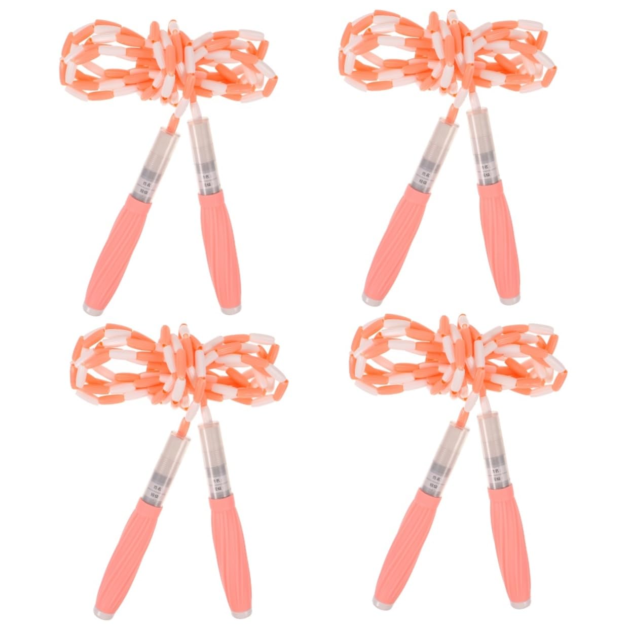 Toddmomy Cuerda de Saltar de bambú Saltando Saltar Cuerdas para Hacer Ejercicio sin Cuerda Beaded Jump Rope Jumping Rope Los saltan la Cuerda. Cuerda Saltar Abdominales de Silicona