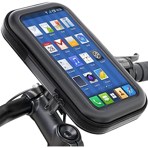 FIBOUND Soporte Móvil Moto Impermeable 360°Rotación Cover