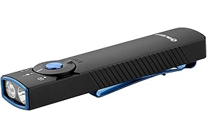 Arkfeld Pro Rechargeable EDC Flashlight with Green Beam, UV Light, and White LED Combo