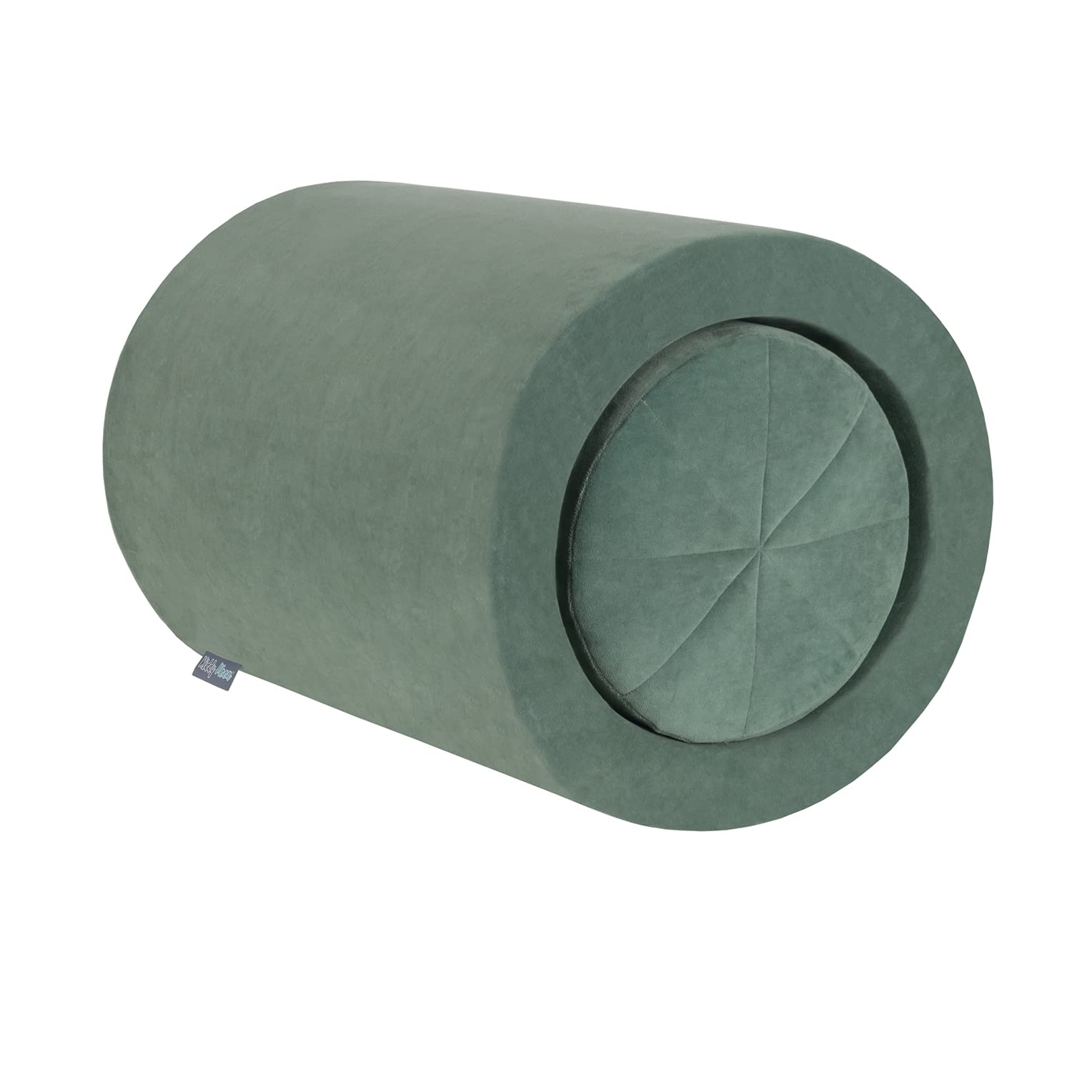 KiddyMoon Area di Gioco in Schiuma per Bambini Velour con Fodera Rimovibile Resistente E Materiali Leggeri per Stimolare creatività Durante Il Gioco Elemento Multi-Taglia, Verde del Bosco