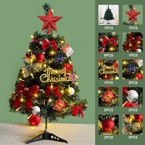 Árbol de Navidad artificial de fácil montaje para ahorrar espacio en casa 7