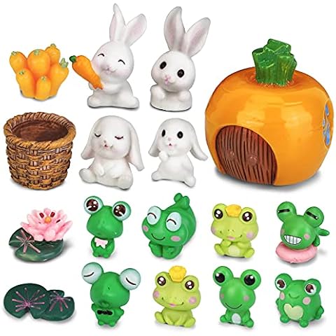 OOTSR Miniaturas de Conejo de Hadas para Jardín Cover