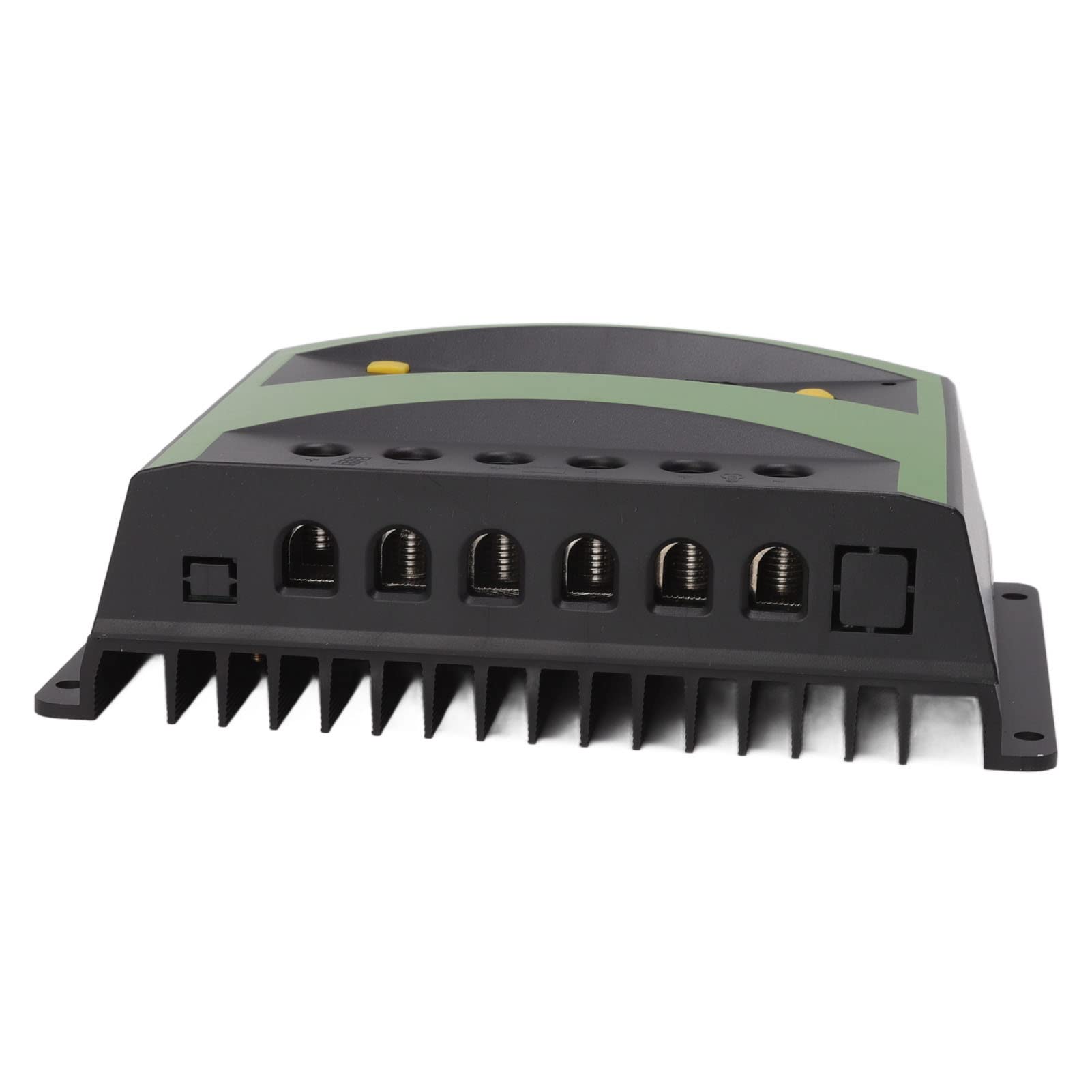 Cocoarm Contrôleur de Charge Solaire, Régulateur de Batterie de Panneau Solaire Intelligent ABS 12 V 24 V 60 A avec écran LCD, Protection de Sortie USB de Charge PWM pour Camping-car, Utilisation