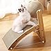 ZIGUIhuasan-11 Cat Scratcher Cat Scratching Board Wear-Resistant Cat Nest Cat Climbing Shelf All-in-One Cat Claw Pillar Cat Toys Pet Claw Trainer for Indoor Cats(Medium)