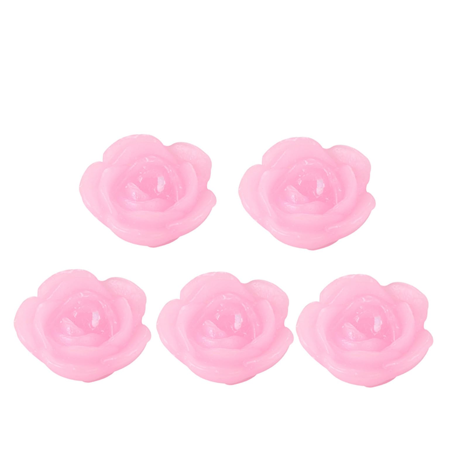 15pezzi Candele Galleggianti Forma Di Rosa Paraffina Per Decorazioni Romantiche Per Matrimoni Feste e Eventi Speciali