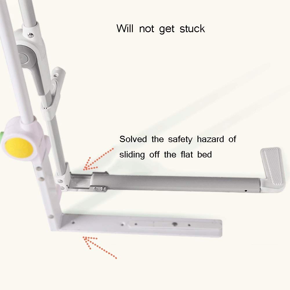 Barandilla Robusta para Cama De Bebé, Protector De Cama De Seguridad Plegable Universal para Niños, Barandilla De Cama De Seguridad para Niños Pequeños De Tamaño Completo, Barandil