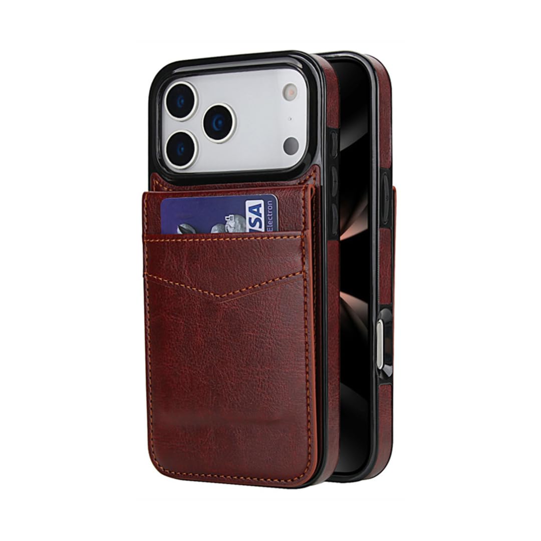 Amazon.co.jp: RNOZX iPhone 11用高級レザーバックケース、カード