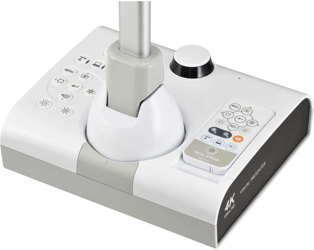 Elmo 1378 Model TT-12F Document Camera, 288x Digital Zoom at 4k Ultra HD Super Speed USB 3.0 for Up to 4K Resolution, HDMI, and RGB/VGA Output (Renewed)