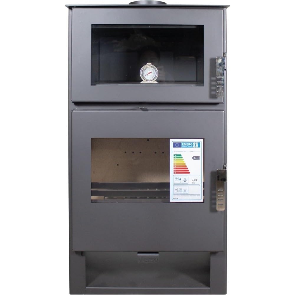Stufa a legna Verso F, riscaldamento 9 kW